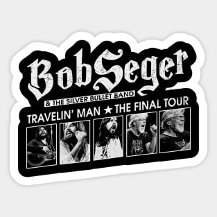 Bob Seger <> Graphic Design Sticker